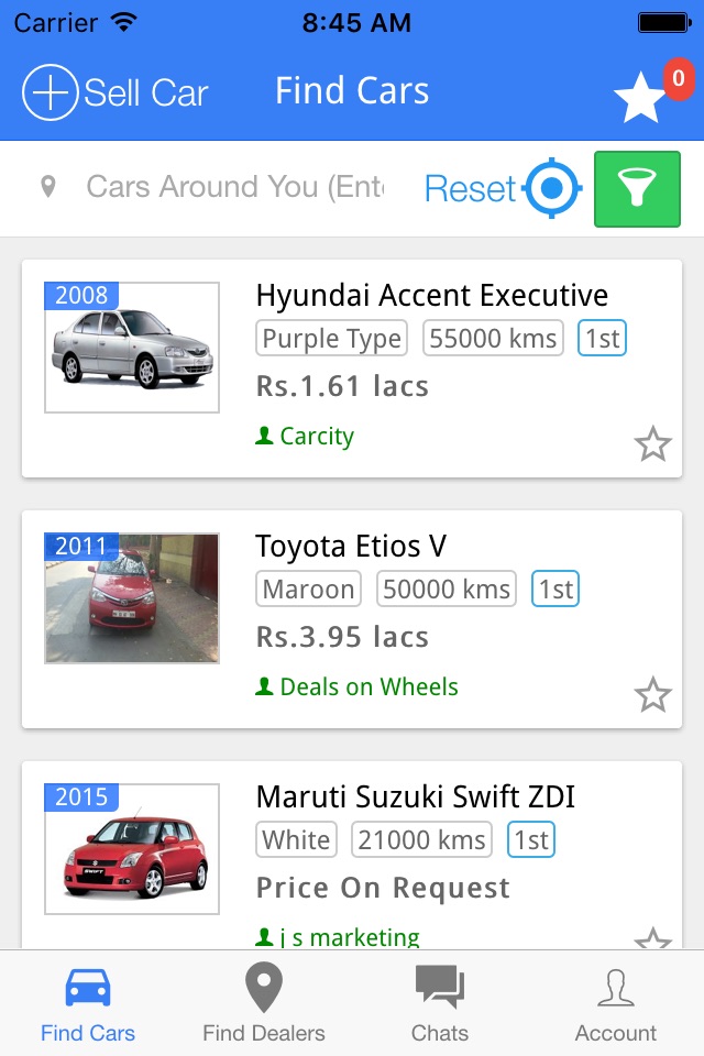 Carcity - Used Cars Dealers Network screenshot 2
