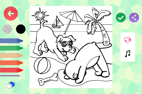 Color Me Yoga Teddy Bear screenshot 4