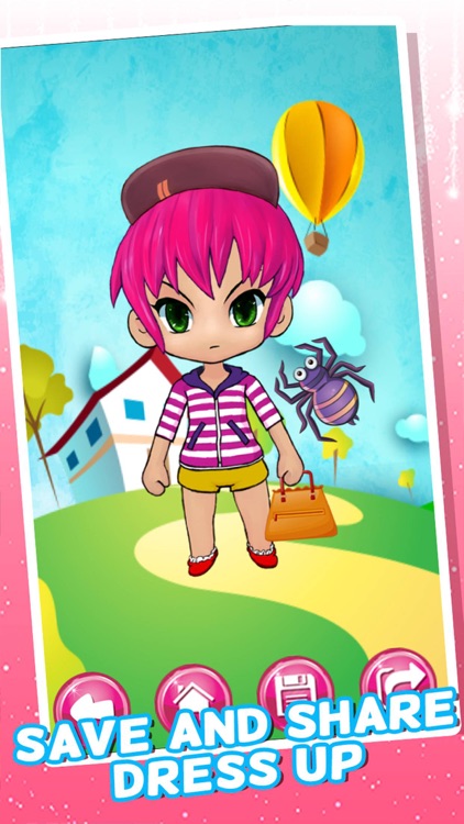 Dress Up Chibi Character Games For Teens Girls & Kids Free - kawaii style pretty creator princess and cute anime for girl screenshot-4
