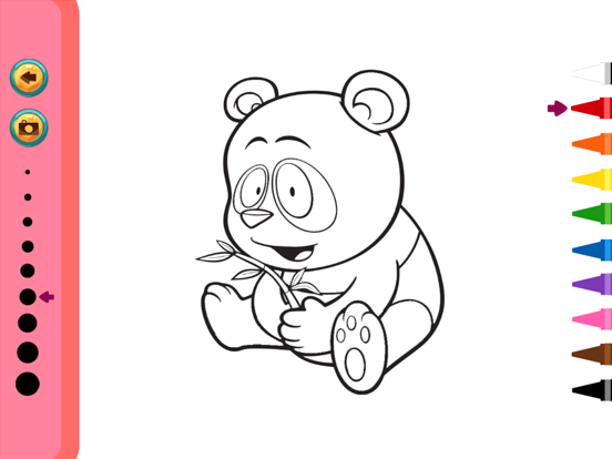 Animals Coloring Book - Painting Game for Kids iPad screenshot