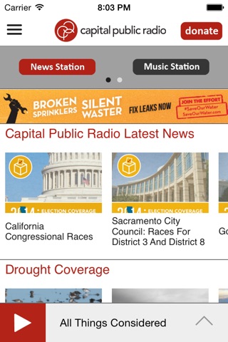 Capital Public Radio App screenshot 2