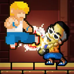 Dungeon Fighter - 8 Bit Endless Kung Fu Fighting Game app icon