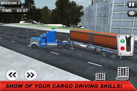 Cargo Transport Truck 3D screenshot 4
