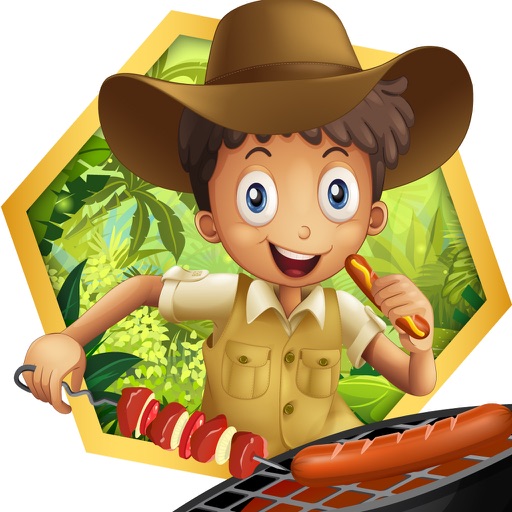 Camping Adventure & BBQ - Outdoor cooking party and fun game icon