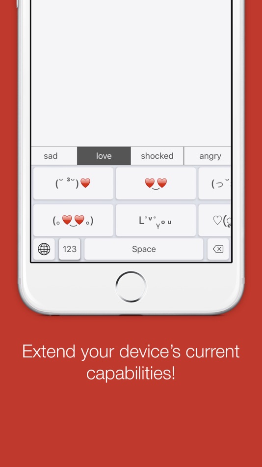 #2. SmileyKey Lite - Smiley and Emoticon Keyboard (iOS) 由: Josh Woods