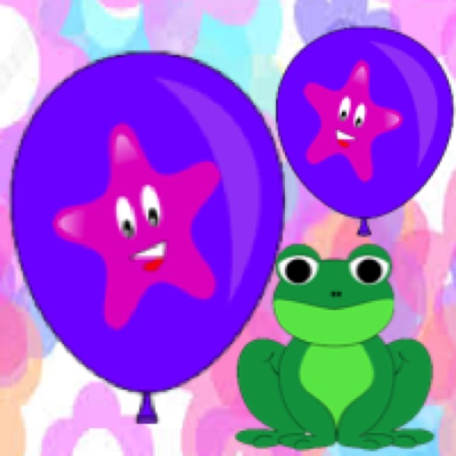 Balloon And Frog Icon