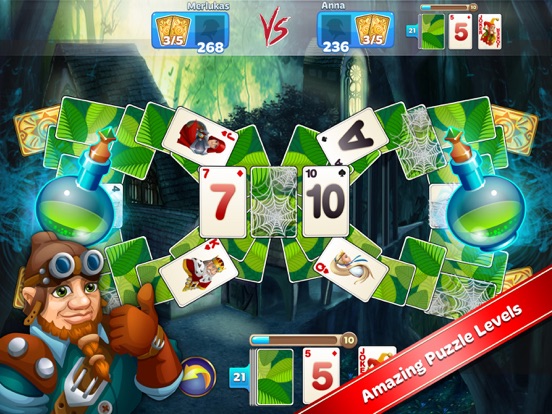 Solitaire Tales Live iPad app afbeelding 2