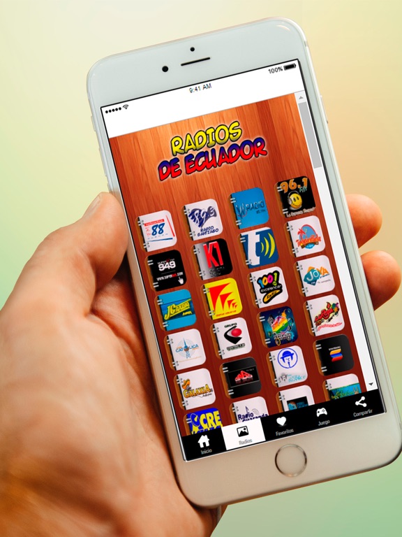 Radios de Ecuador Gratis En Vivo AM FM iPad screenshot 3 - Music app