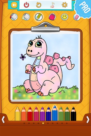 Dinosaur Coloring Pages PRO: Animal Coloring Book for Kids screenshot 2