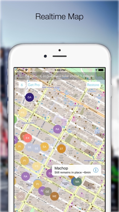 Screenshot #1 pour Realtime Map For Pokemon Go