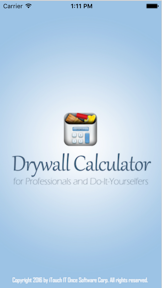 Drywall Calculator Lite screenshot