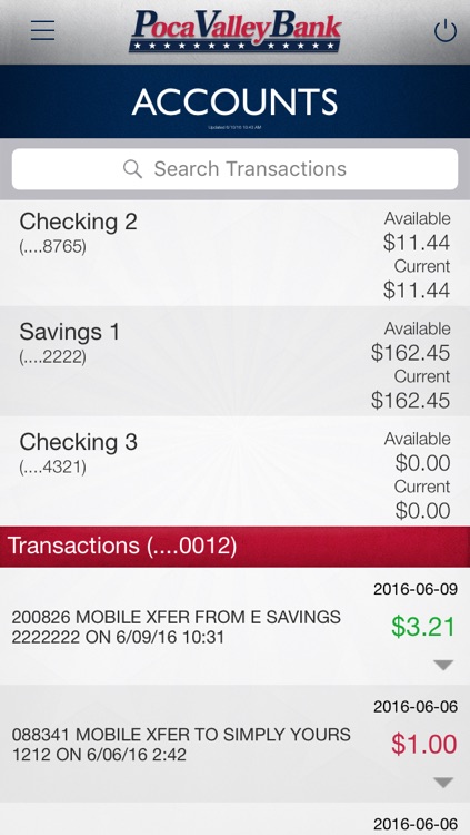 Poca Valley Bank Mobile Banking screenshot-3