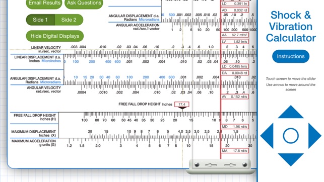 Shock and Vibration Calculator Slide Rule(圖3)-速報App