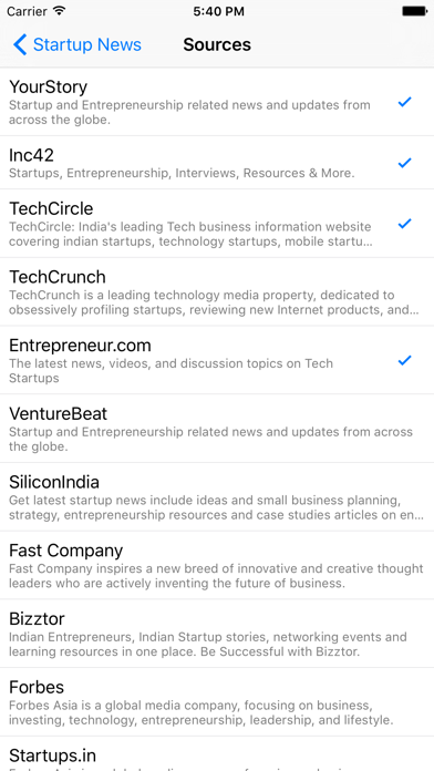 Startup News India - Venture Capital, Angels & Entrepreneurship - Big Indian News iPhone screenshot 2 - News app