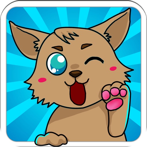Hop Drop Cat Cute Pet Game icon
