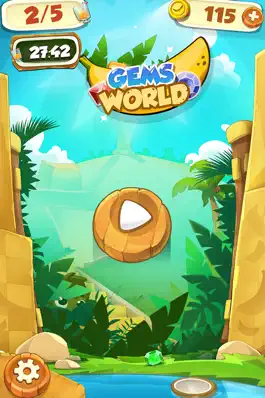 Game screenshot Gems World Match 3 Puzzle - Jewel Adventure Games hack