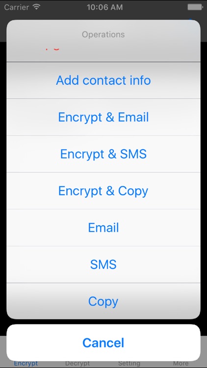 iTapCrypter