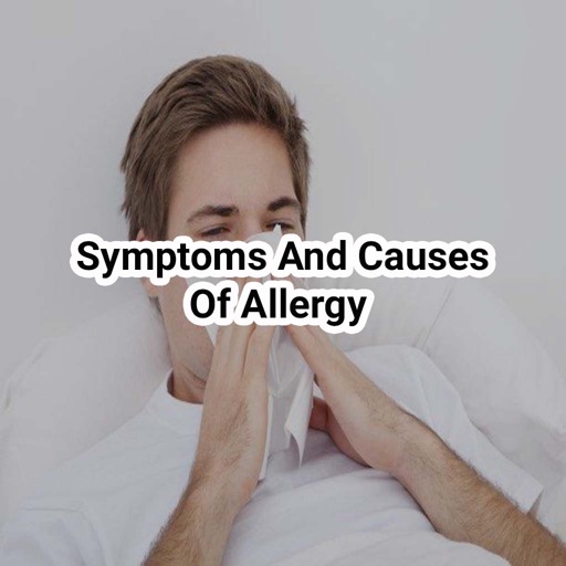 Symptoms and causes of allergy icon