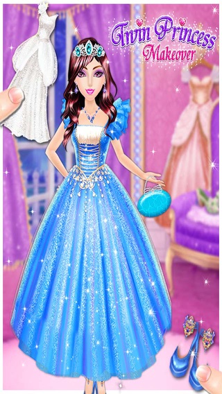 Twin Princess Makeover for girls kidsのおすすめ画像5