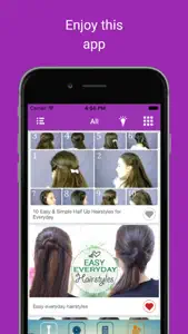 Latest hair style beauty videos: Women Makeup tips screenshot #5 for iPhone