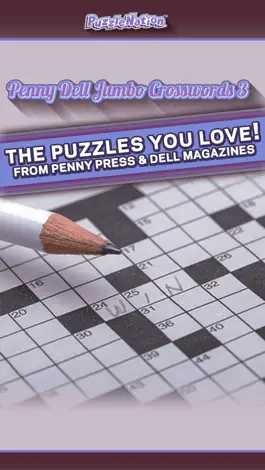 Game screenshot Penny Dell Jumbo Crosswords 3 – More Crosswords for Everyone! mod apk