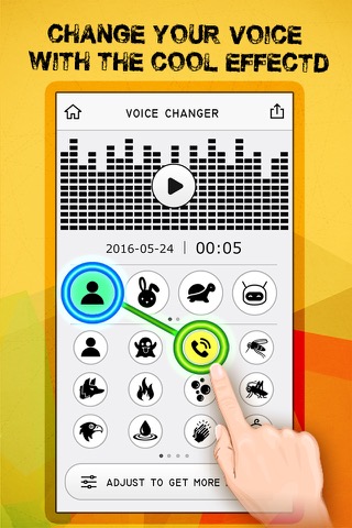 Voice Change.r FREE - The Audio Record.er & Phone Calls Play.er with Robot Machine Sound Effectsのおすすめ画像2
