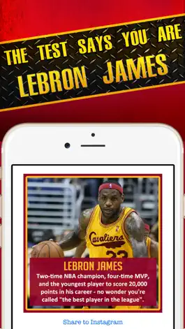 Game screenshot Which Player Are You? - Cavaliers Basketball Test apk