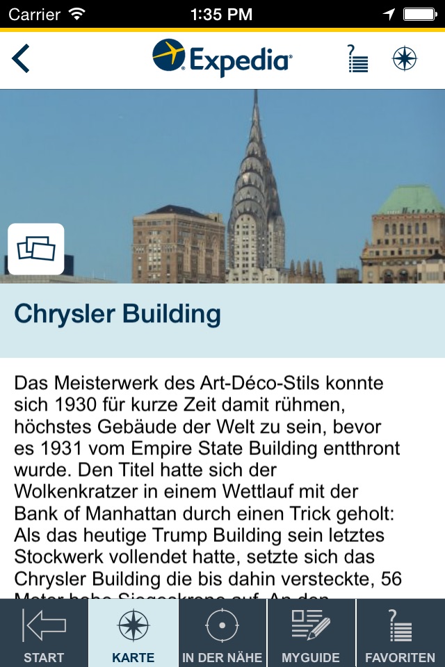 Expedia Reiseführer screenshot 4