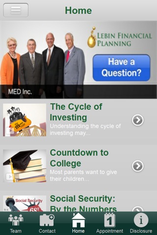 Lebin Financial Planning screenshot 2