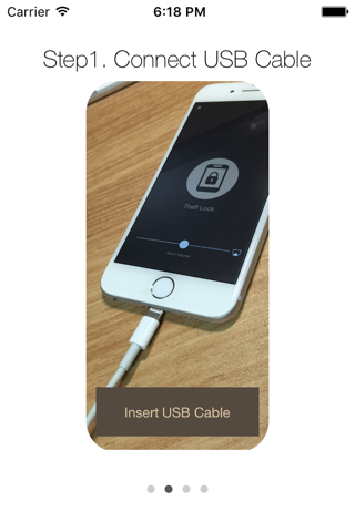 Theft Lock - Using USB cable for Anti-theft screenshot 2