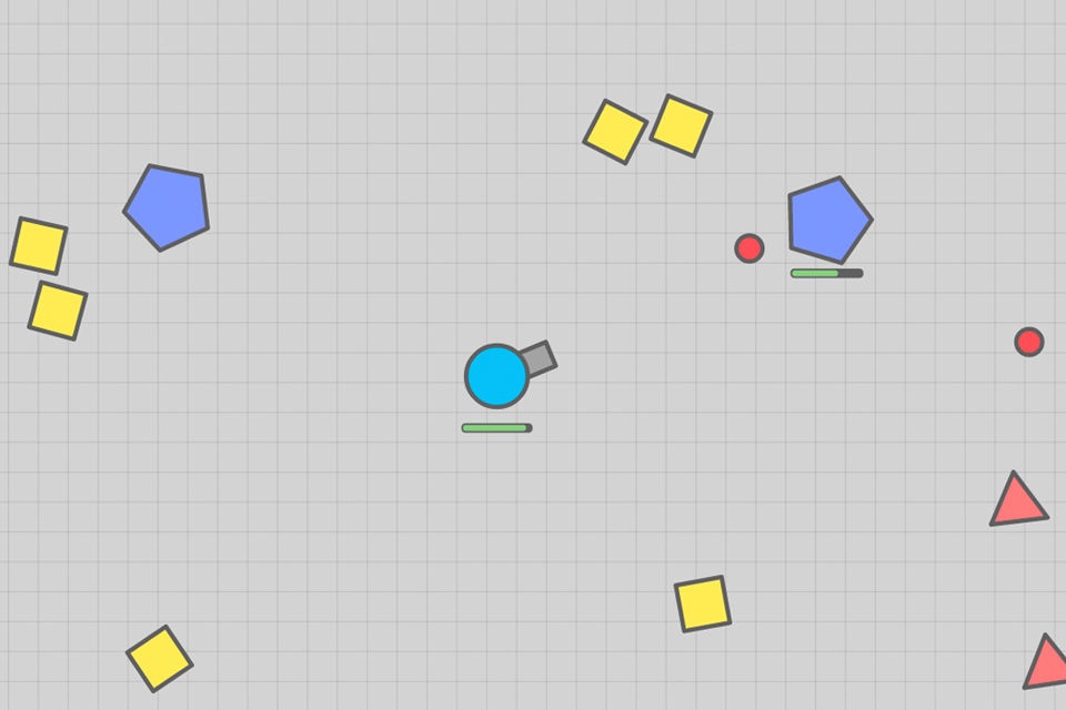 Battle Tank World - Big Geometry.Ai War screenshot 2