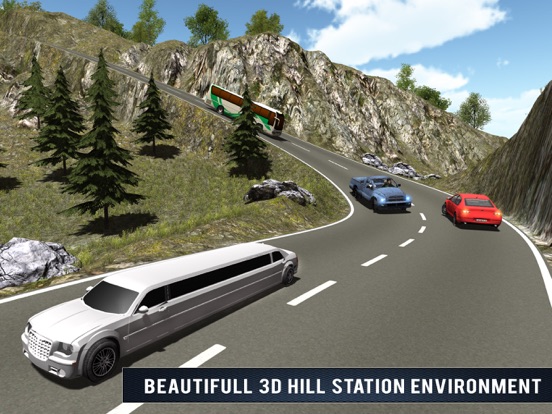 Screenshot #6 pour Up Hill Limo Off Road Car Rush