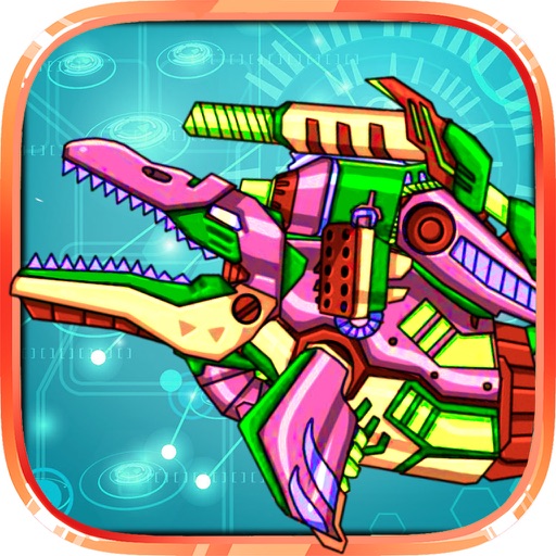 Dinosaur World - Single Free Games Puzzle Children's Games - Mosasaurs icon