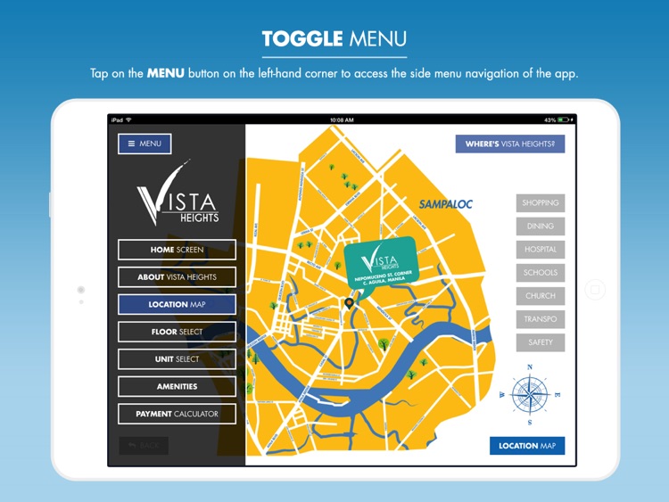 Vista Heights Interactive Maps
