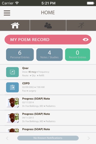 POEM Record (iPhone version) screenshot 3