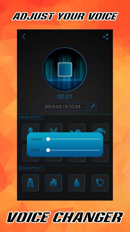 Voice Changer FREE - Sound Record.er & Audio Play.er with Fun.ny Effect.s screenshot-3