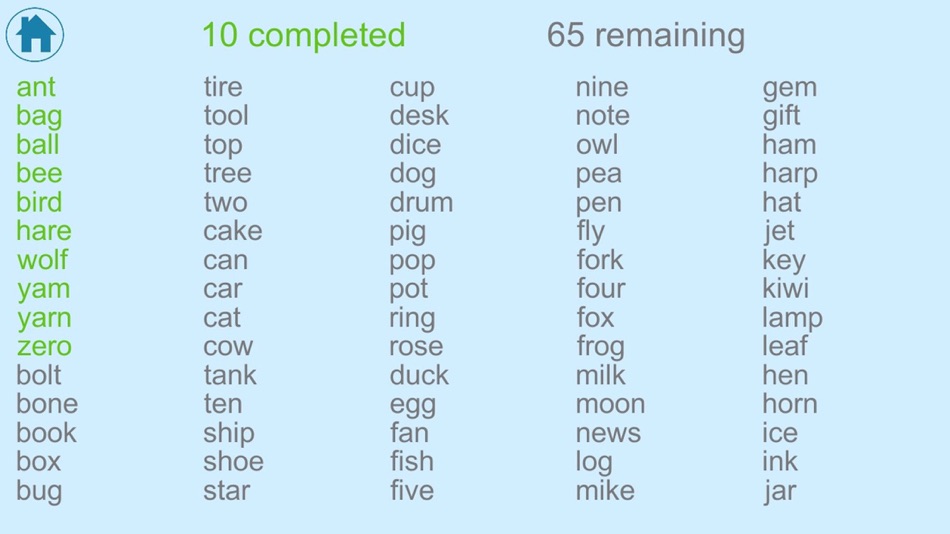 #4. Spelling Adventure Free - Learn to Spell Kindergarten Words (iOS) Av: Maelstrom Interactive