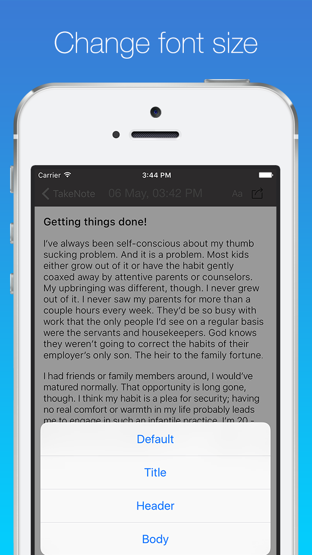 Take Note - Pocket Edition