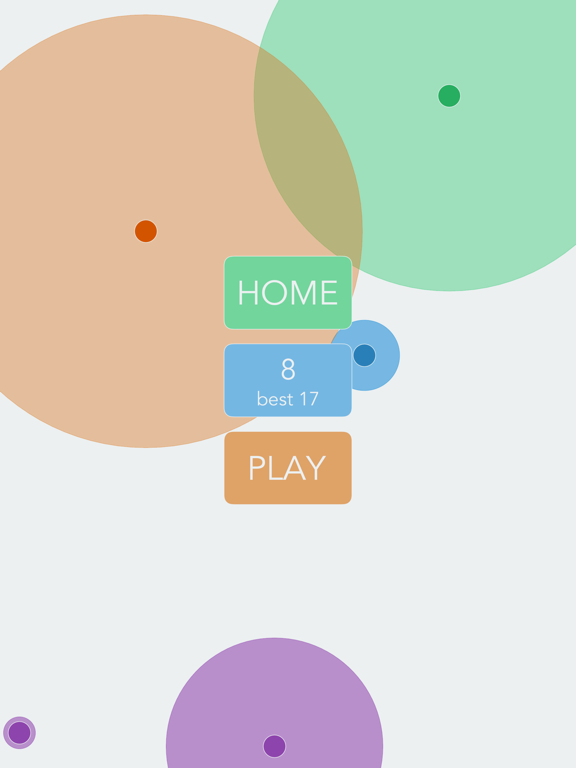 Screenshot #6 pour Color Dots - a minimalist arcade game