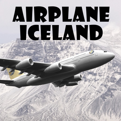 Airplane Iceland icon