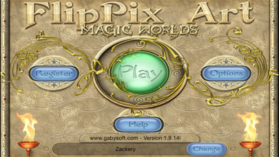 Screenshot #1 pour FlipPix Art - Magic Worlds
