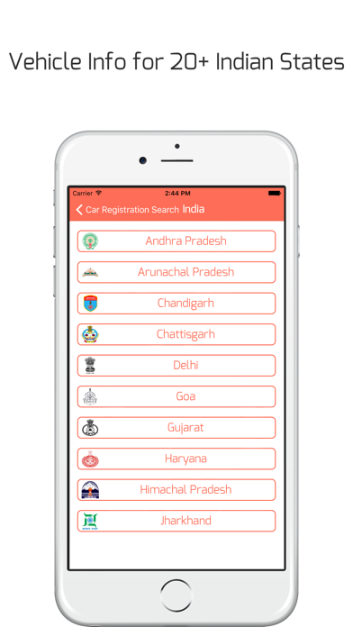 Car Registration Search - Detailed vehicle info screenshot