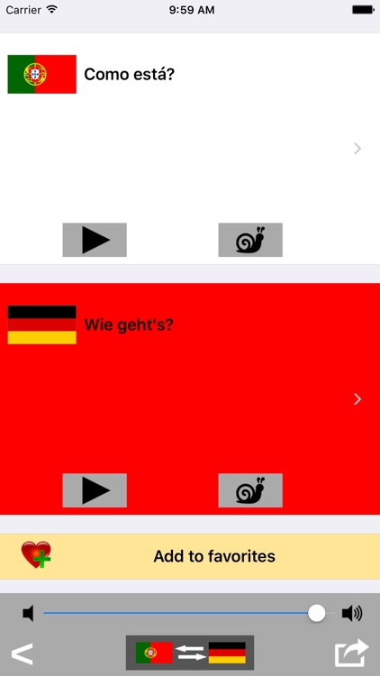 Portuguese / German Talking Phrasebook Translator Dictionary - Multiphrasebook