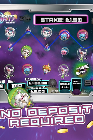 Space Katz Slots by mFortune screenshot 3