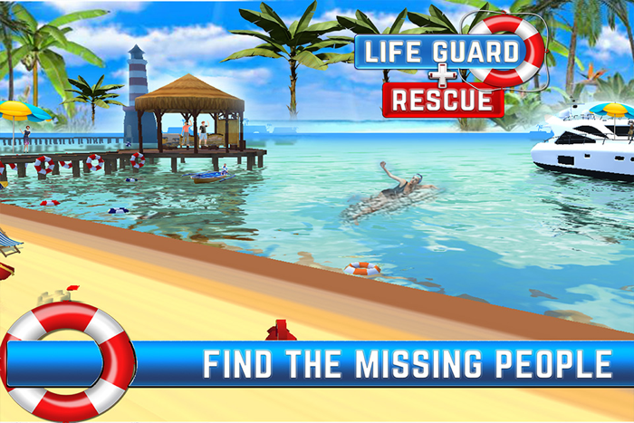 Beach Life Guard Simulator  Coast Emergency Rescue and Life Saving Simulation Game