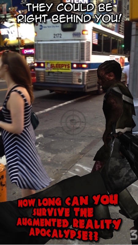Zombies GO! Fight The Dead Walking Everywhere with Augmented Reality (FREE Edition) screenshot 5