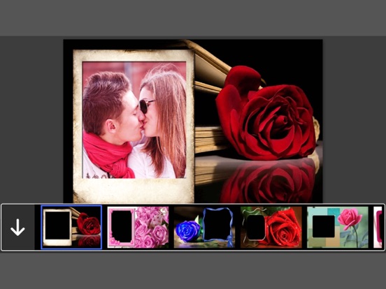 Rose Flower Photo Frame - Amazing Picture Frames & Photo Editor
