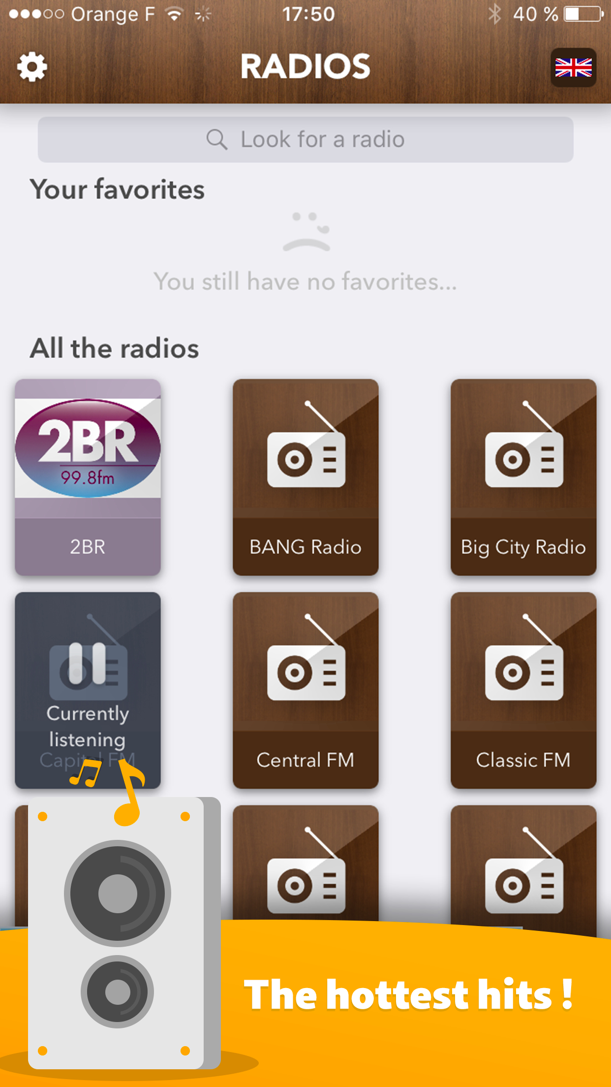 UK Radios - access all British Radios FREE!