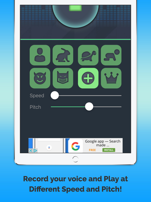 Screenshot #5 pour Voice Change effets