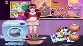 Game screenshot Monster Wash Clothes hack